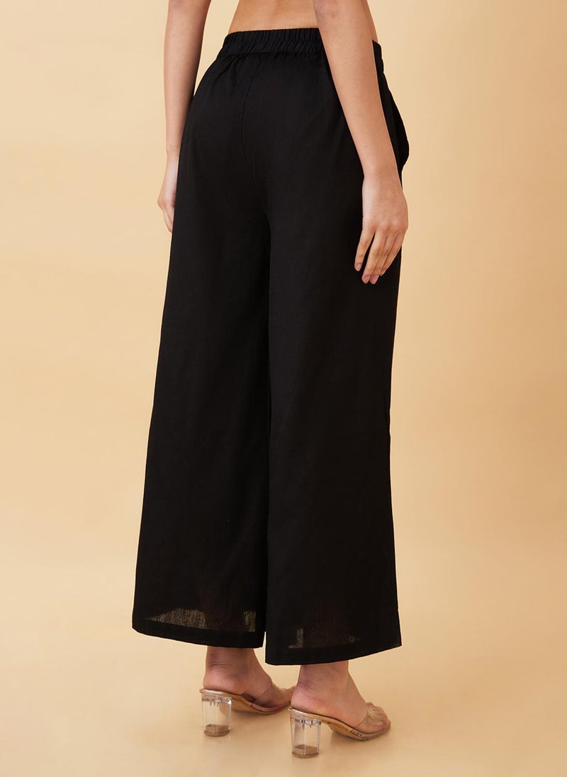 Globus Women Buttons Detail Wide Leg Ethnic Palazzos - Image 4